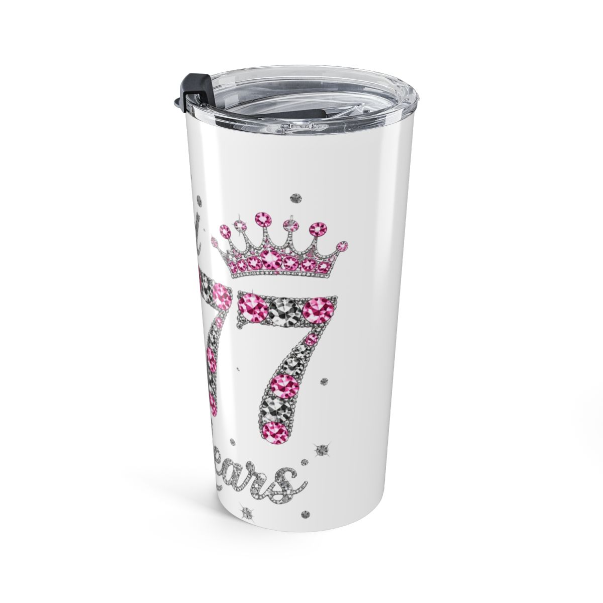 Blessed by God For 77 Years Old 77th Birthday Gift For Women Stainless Steel Insulated Tumbler | Blessd