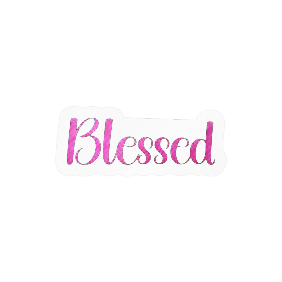 Blessed Vinyl Decal, Yeti Cup Decal, Car Window Decal, Blessed Sticker, Blessed Car Decal, | Blessd - Official stickers merchandise