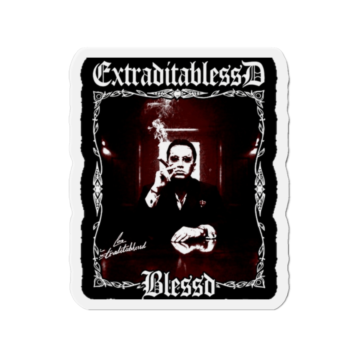 Grunge Style Colombian Rapper Magnet | Blessd - Official Creator merchandise