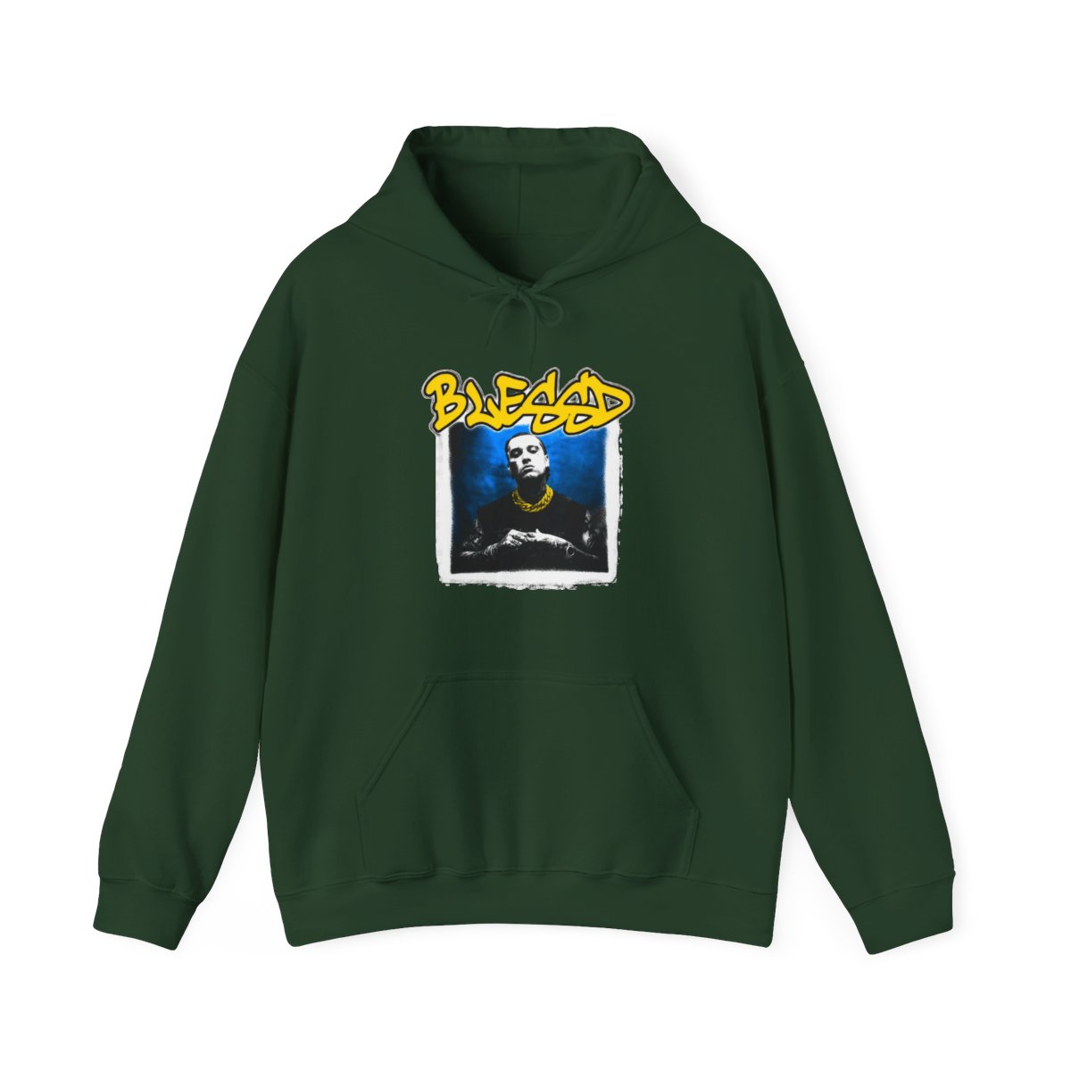 Glow Style Colombian Rapper Hoodie | Blessd - alternate angle 5, merchandise