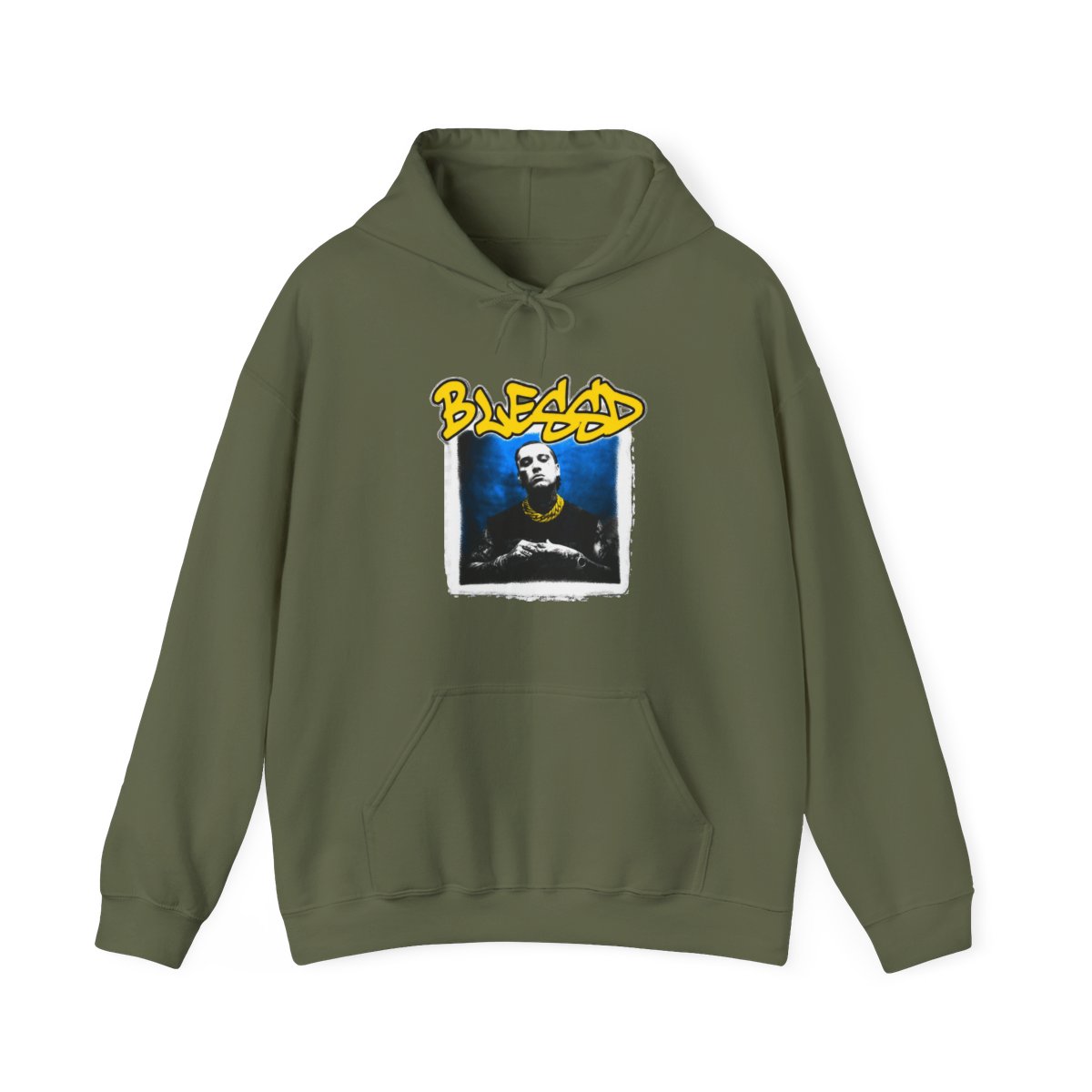 Glow Style Colombian Rapper Hoodie | Blessd - alternate angle 4, merchandise