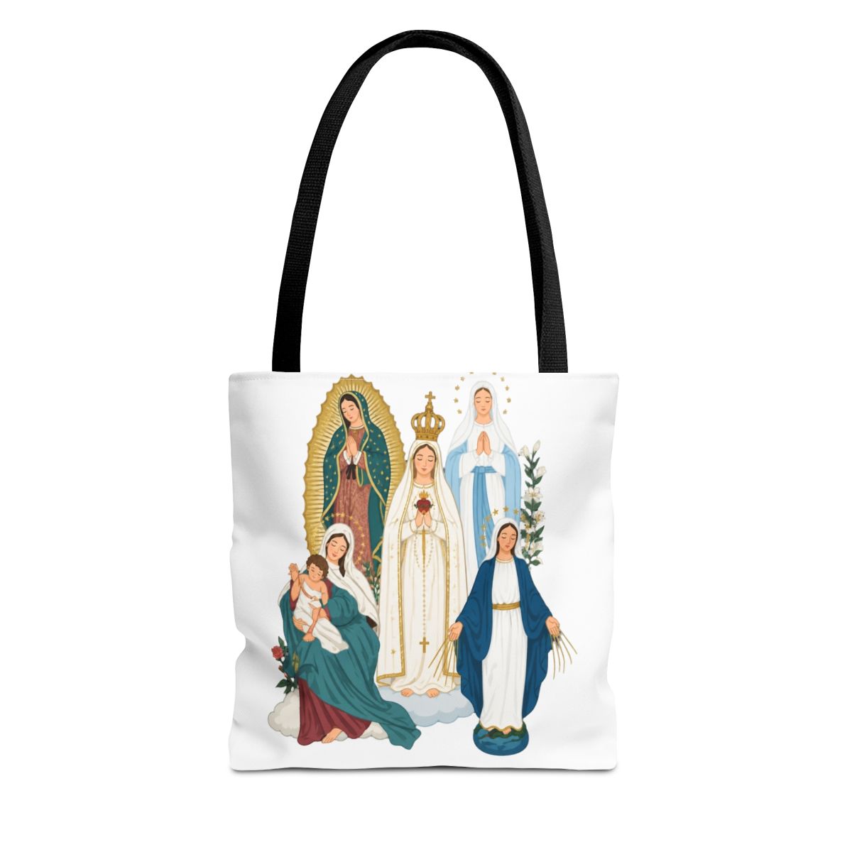 JNIAP Blessed Virgin Mary Bags Our Lady of Guadalupe Gifts Catholic Gifts Our Lady of Fatima Shoulder Bag Catholic Gift | Blessd - Official Creator merchandise