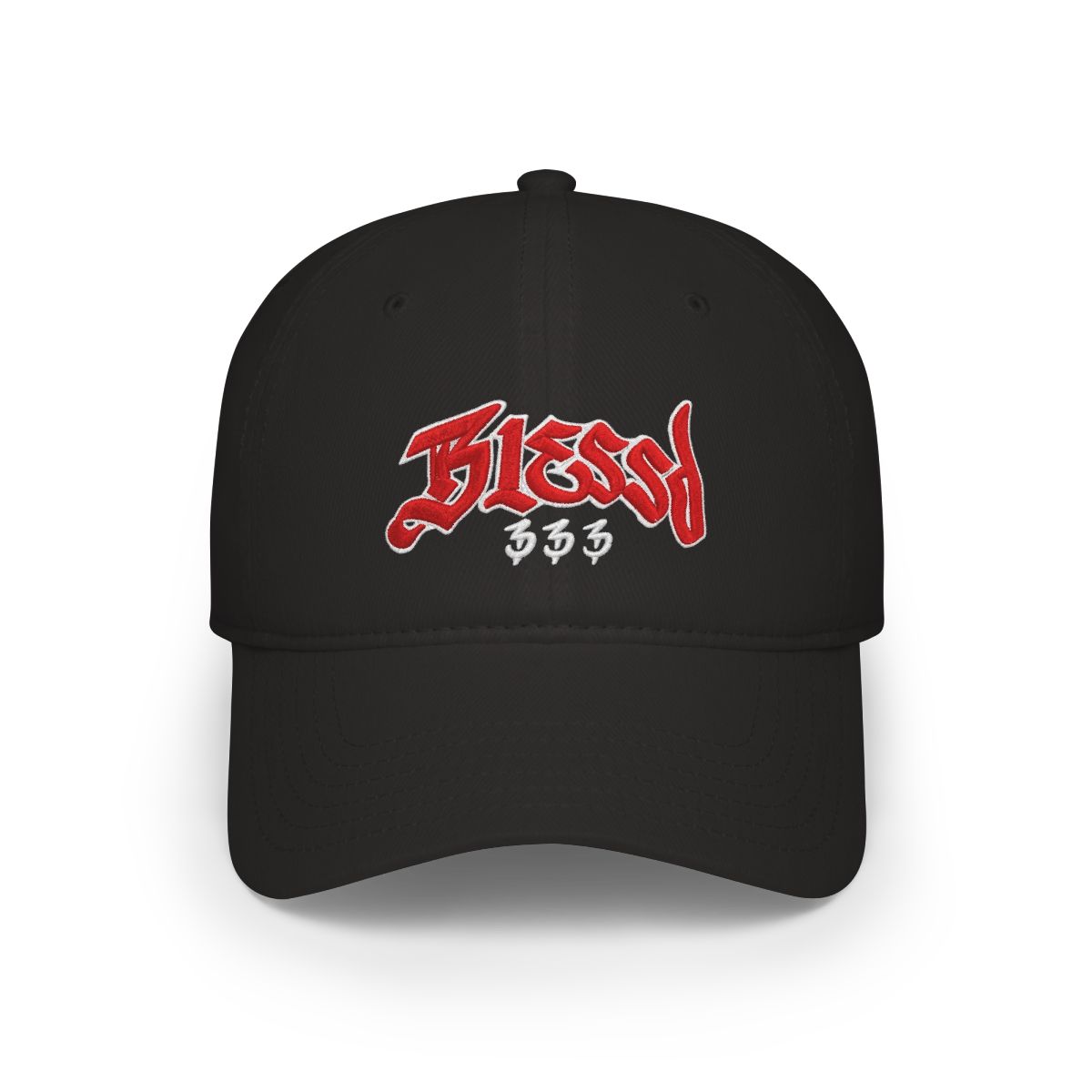 Checkered "Blessd" Hat