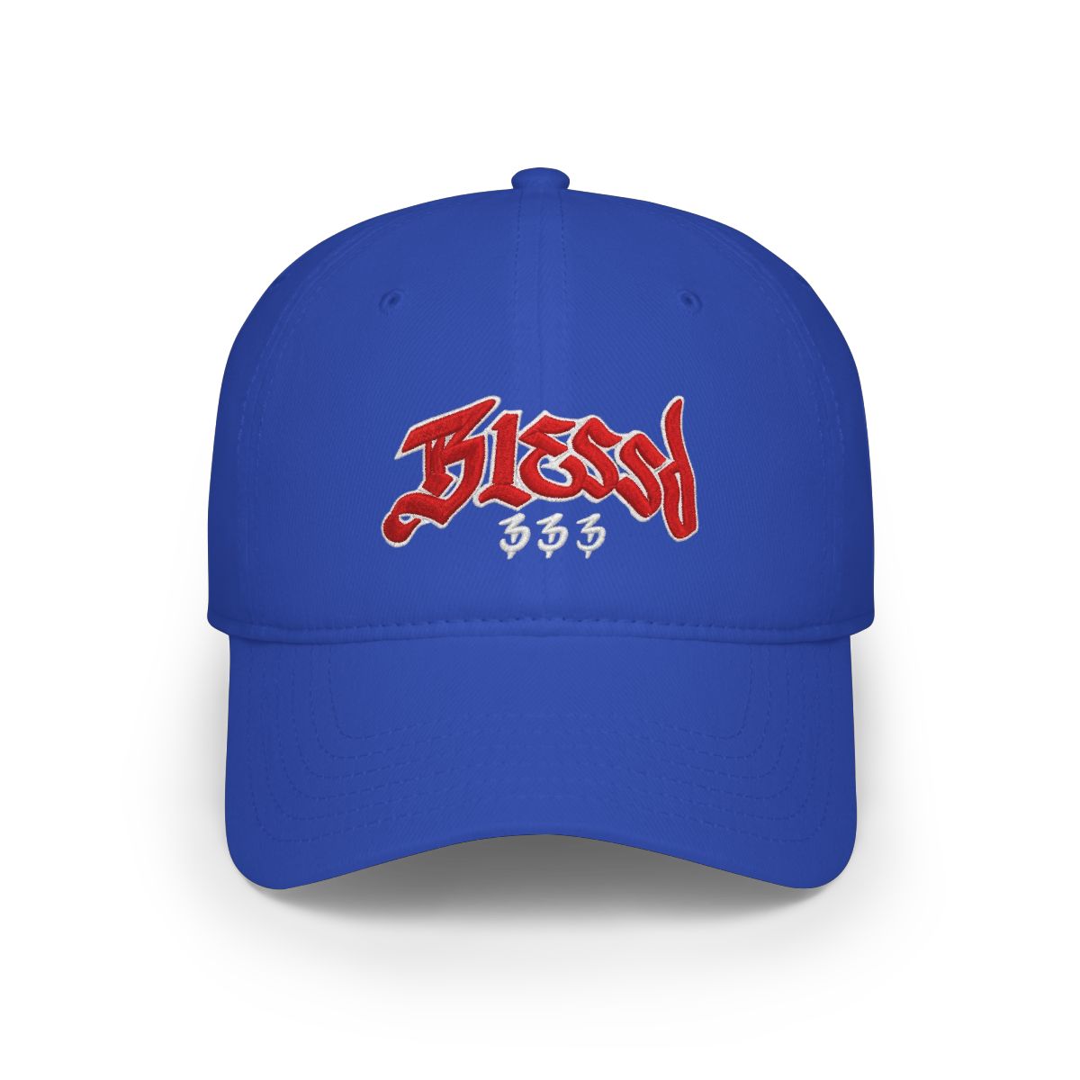 Checkered "Blessd" Hat - alternate angle 5, merchandise