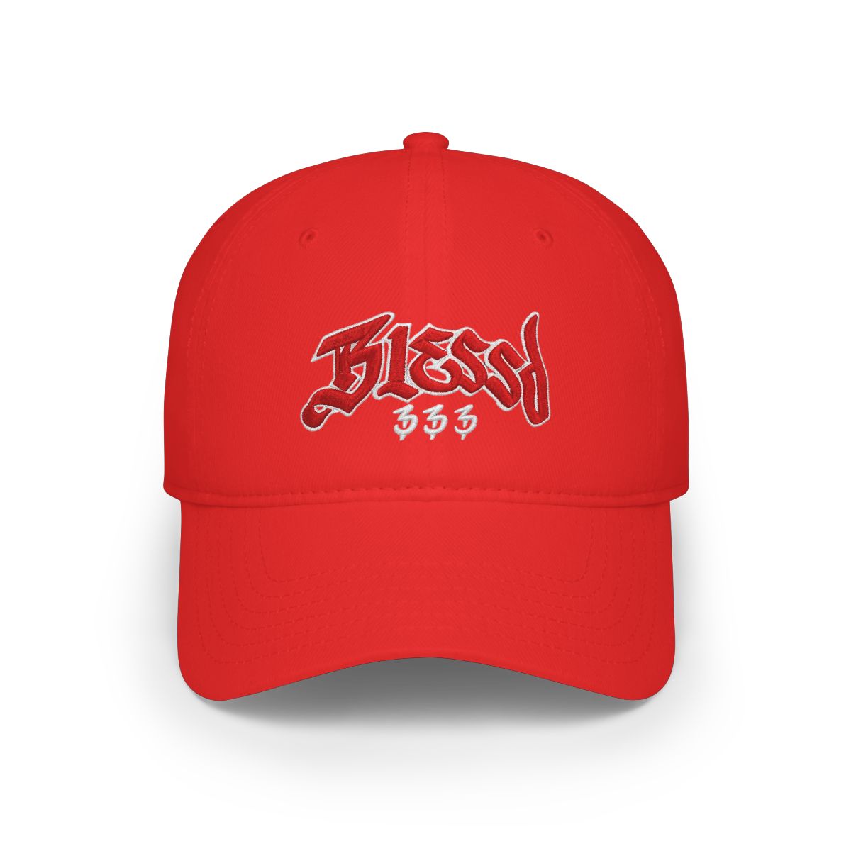 Checkered "Blessd" Hat - Official hats merchandise