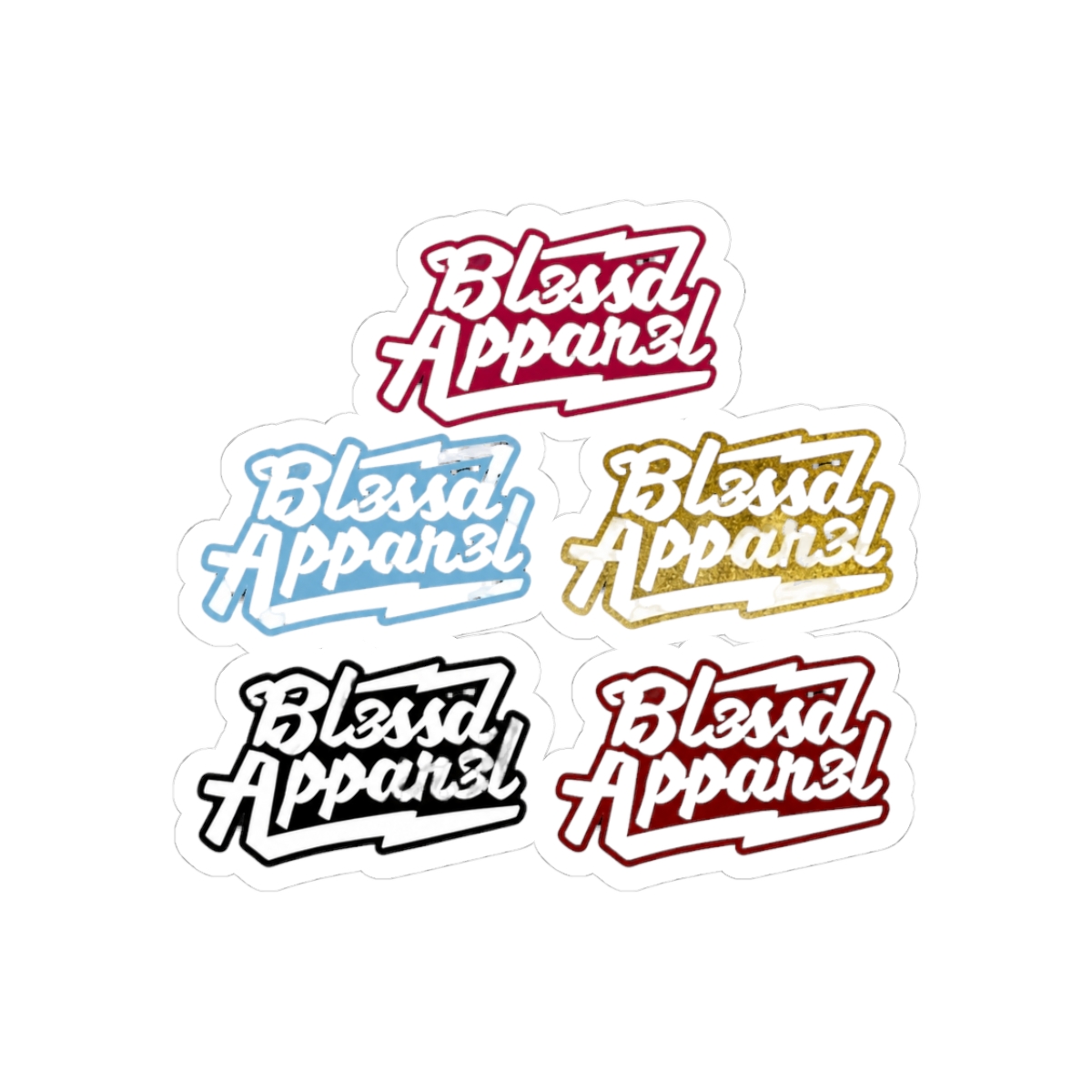 BLESSD BOLTED LOGO DYE-CUTS - Official Creator merchandise